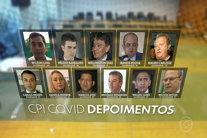 Convocação de governadores leva senadores a fazer reunião secreta e divide CPI da Covid - News Rondônia