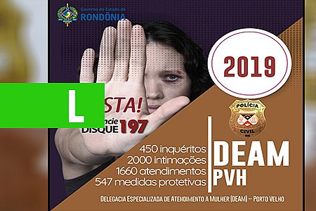 POLÍCIA CIVIL REALIZA MAIS DE 2 MIL INTIMAÇÕES COM DELEGACIA DA MULHER EM PORTO VELHO - News Rondônia