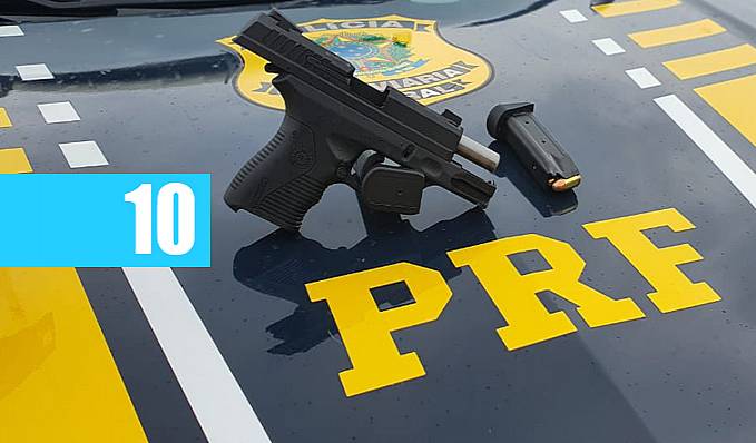 PRF apreende uma pistola calibre .380 em Porto Velho - News Rondônia