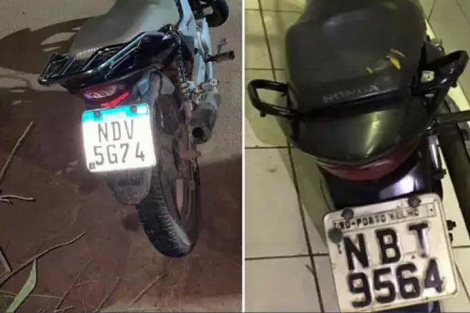 Duas motocicletas são recuperadas pela Polícia Militar de Rondônia na zona leste da Capital - News Rondônia