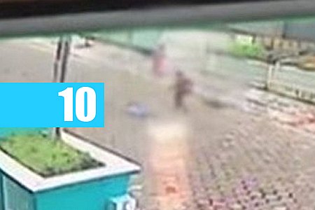 PAI É FLAGRADO AO AGREDIR E EMPURRAR FILHO DE 2 ANOS AO CHÃO - VÍDEO - News Rondônia