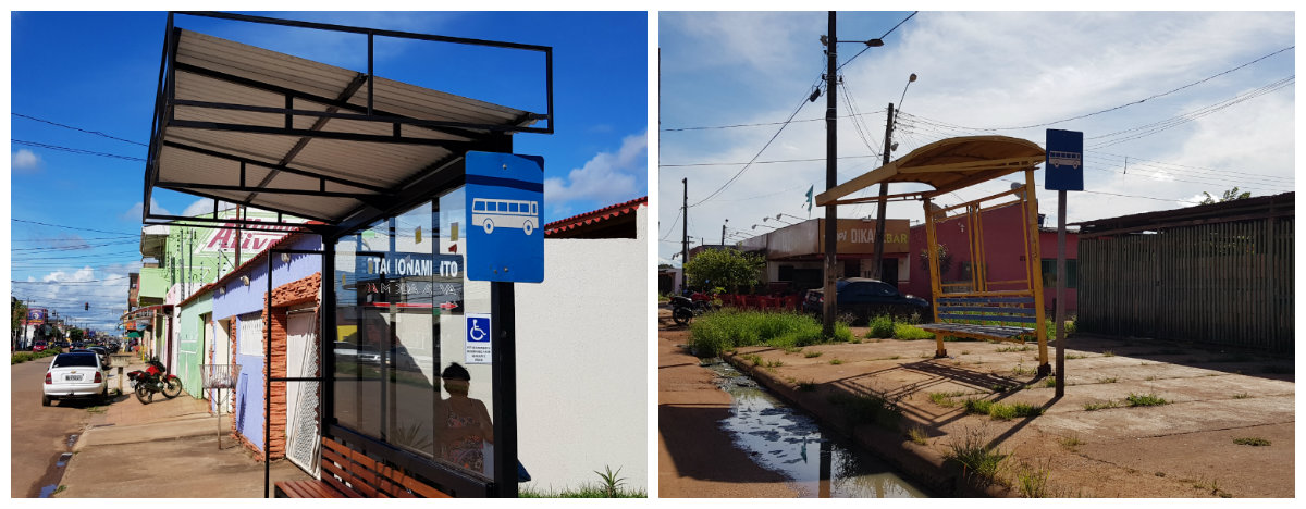 EXEMPLO: EMPRESAS ADOTAM PARADA DE ÔNIBUS E DEIXA CIDADE MAIS BONITA - News Rondônia
