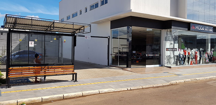 EXEMPLO: EMPRESAS ADOTAM PARADA DE ÔNIBUS E DEIXA CIDADE MAIS BONITA - News Rondônia