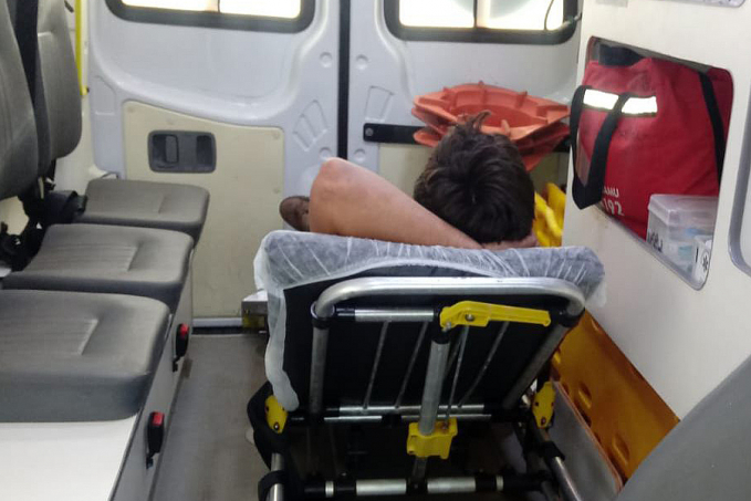 GOLPES DE FACÃO - Homem é encontrado quase morto em cativeiro - News Rondônia