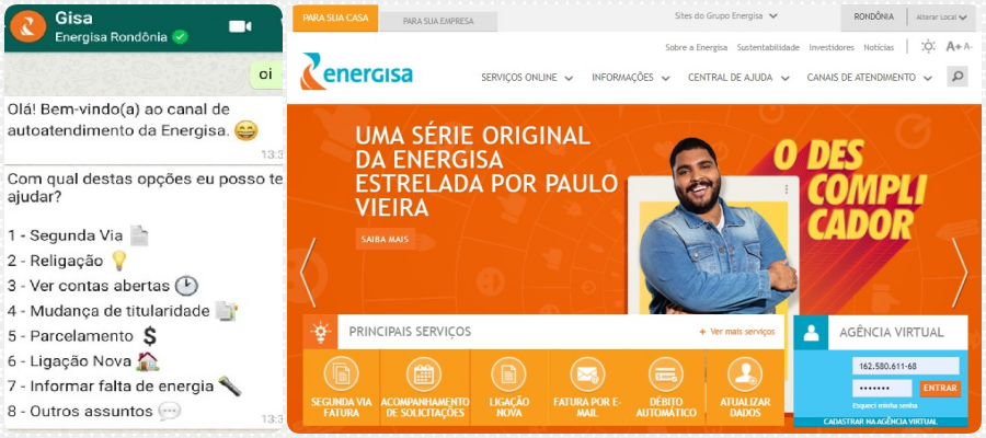 Canais digitais já são os mais utilizados para solicitar serviços de energia - News Rondônia