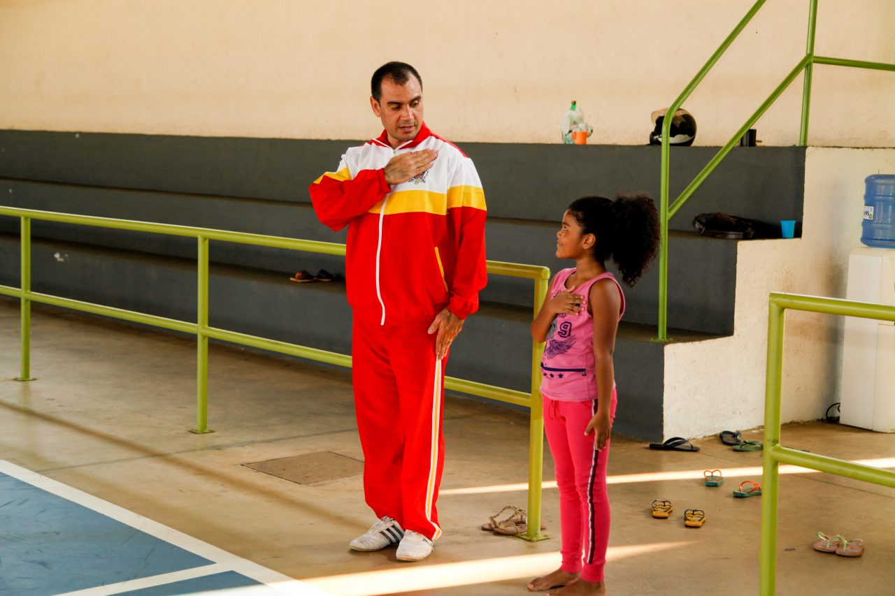 PROJETO PEGASUS DE TAEKWONDO TRABALHA A INCLUSÃO DE PESSOAS COM E SEM DEFICIÊNCIA FÍSICA - News Rondônia