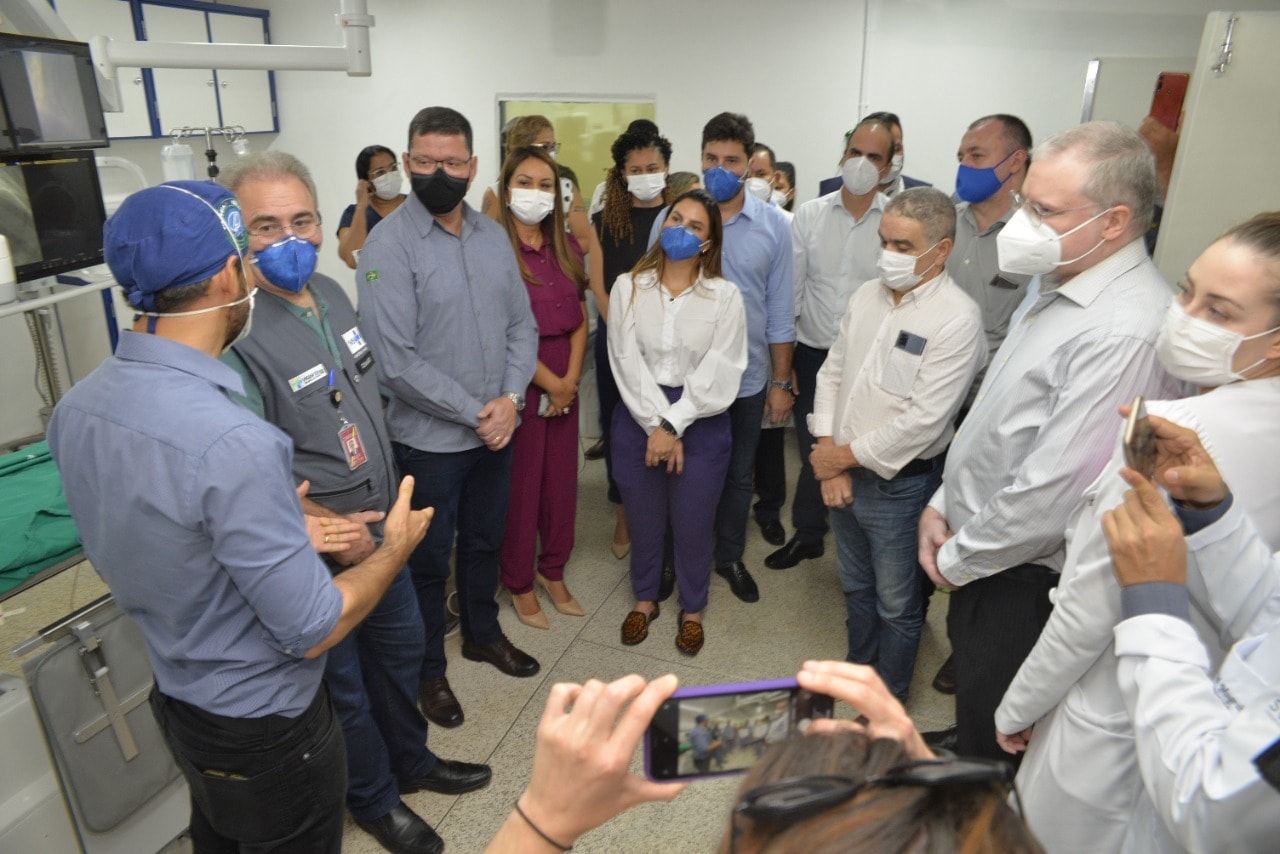 Deputado Alan Queiroz acompanha visita do ministro Marcelo Queiroga às unidades de saúde de Porto Velho - News Rondônia