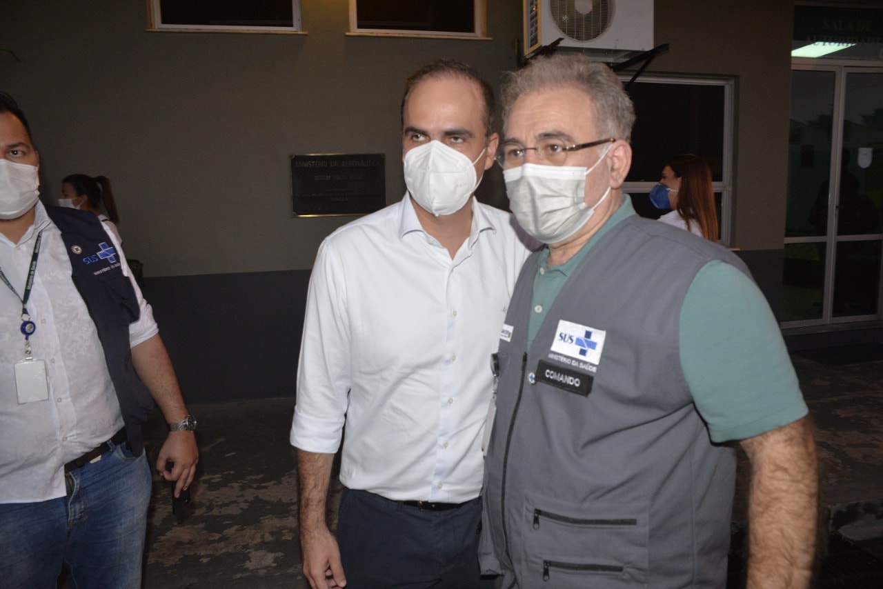Deputado Alan Queiroz acompanha visita do ministro Marcelo Queiroga às unidades de saúde de Porto Velho - News Rondônia