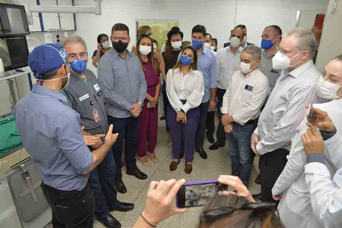 Deputado Alan Queiroz acompanha visita do ministro Marcelo Queiroga às unidades de saúde de Porto Velho - News Rondônia