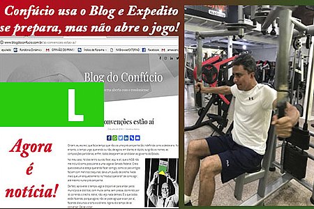 EXPEDITO FECHA FRENTÃO, MAS SÓ ANUNCIARÁ CANDIDATURA DEPOIS DA COPA. E O BOATO SOBRE CONFÚCIO VIRA NOTÍCIA - News Rondônia