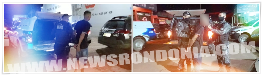PERDEU: Dupla que roubou arma e colete de vigilante no prédio do SAMU são presos com arma de brinquedo - News Rondônia