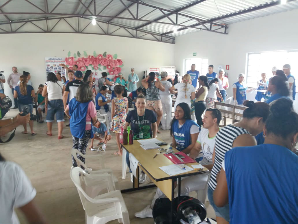 AÇÃO DA SEMUSA NO CRISTAL DA CALAMA REALIZOU MAIS DE SEIS MIL SERVIÇOS EM SAÚDE - News Rondônia