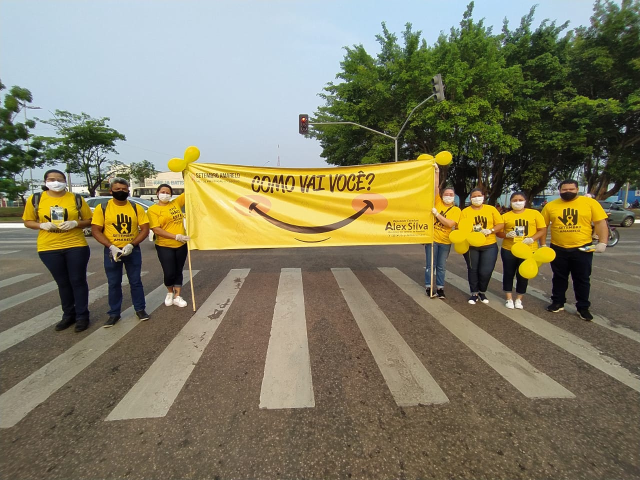 SETEMBRO AMARELO: Deputado Alex Silva promove pit stop de conscientização contra o suicídio - News Rondônia
