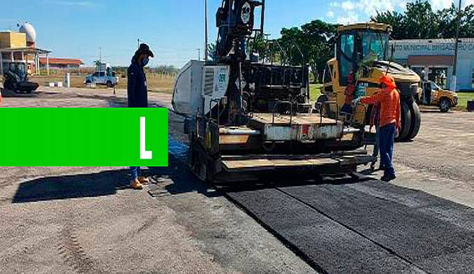 Governo de Rondônia recupera revestimento asfáltico do aeroporto em Vilhena - News Rondônia