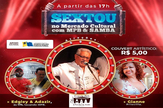 CULTURA - Apresentações de músicos e eventos gastronômicos neste final de semana no Mercado Cultural - News Rondônia
