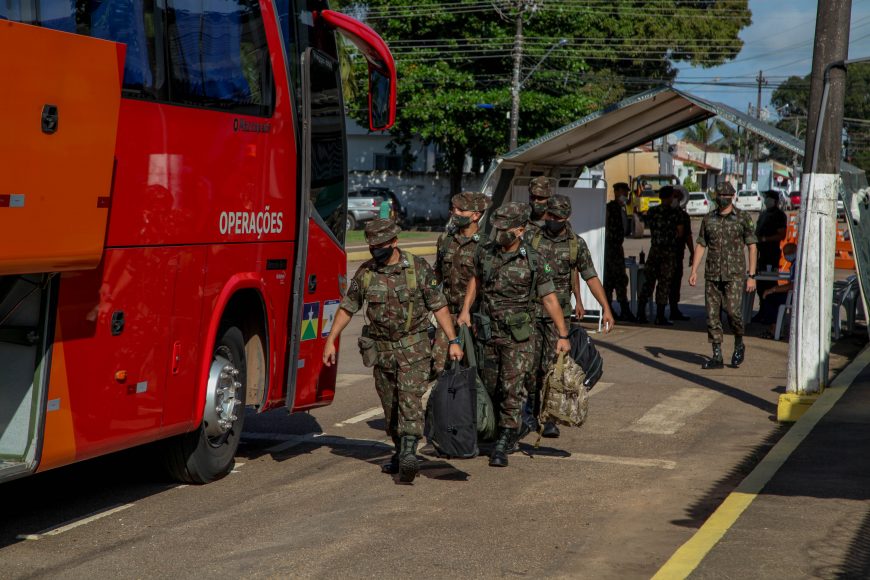 GOVERNO DE RONDÔNIA REFORÇA APOIO LOGÍSTICO PARA TESTAGEM DA COVID-19 COM PARCERIA DA 17ª BRIGADA DE INFANTARIA DE SELVA - News Rondônia