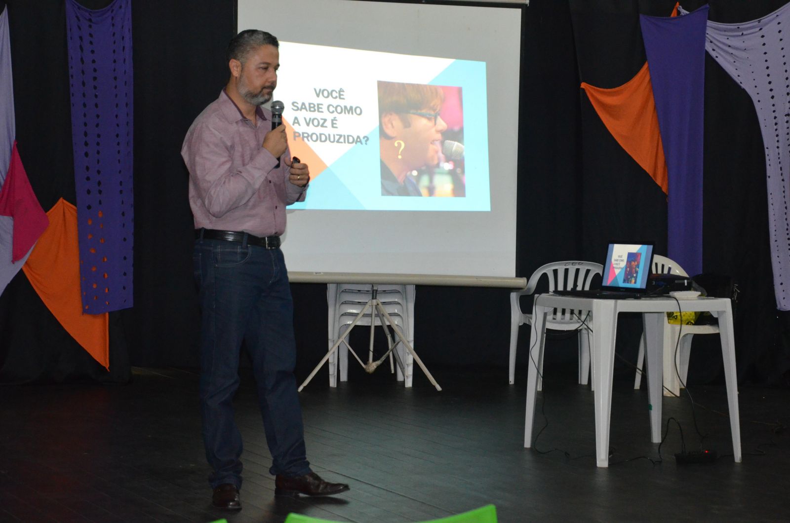 SEMANA DA VOZ É LEMBRADA COM PALESTRA NO CENTRO CULTURAL LÍDIO SOHN EM ARIQUEMES - News Rondônia