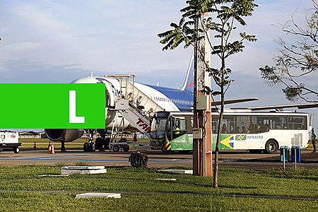 AVIÃO QUE FEZ POUSO NÃO PROGRAMADO PERMANECE NO AEROPORTO INTERNACIONAL DE CAMPO GRANDE - News Rondônia