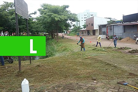 SEMUSB INICIA LIMPEZA NOVO TRECHO DO CANAL DOS TANQUES - News Rondônia