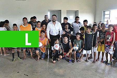 LÉO MORAES PARTICIPA DO LANÇAMENTO DO PROJETO ESPORTIVO DE FUTEBOL DO CONJUNTO CRISTAL DA CALAMA - News Rondônia