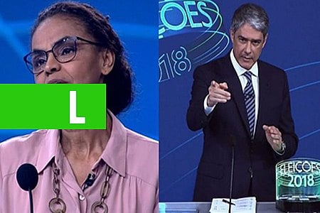 WILLIAM BONNER COMETE ERRO E MARINA SILVA ALFINETA DURANTE DEBATE DA TV GLOBO - News Rondônia