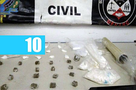 DENARC INVESTIGA E PRENDE VENDEDOR DE DROGAS NO BAIRRO APONIÃ - News Rondônia