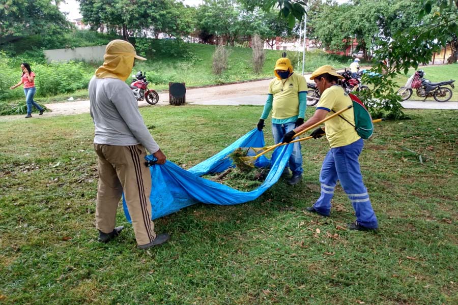 CRONOGRAMA - Ações de limpeza urbana são realizadas em Porto Velho - News Rondônia