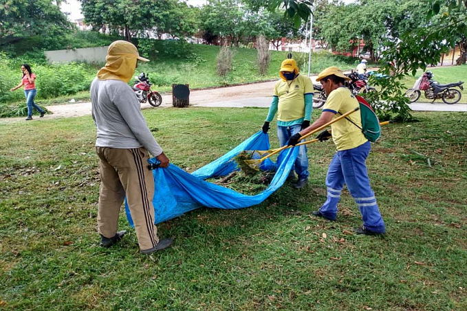 CRONOGRAMA - Ações de limpeza urbana são realizadas em Porto Velho - News Rondônia