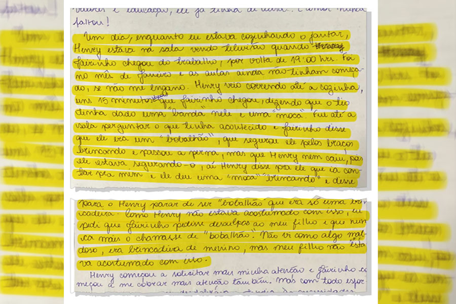 Henry Borel: veja diferenças entre o primeiro depoimento de Monique Medeiros e a carta escrita na cadeia - News Rondônia