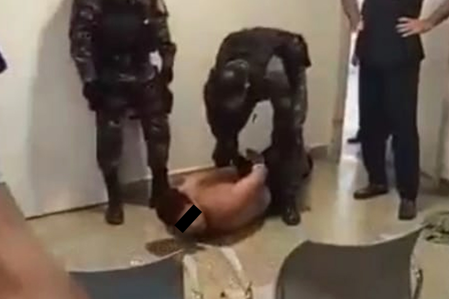 VEJA VÍDEO - Professor é preso após destruir hospital e ameaçar funcionários - News Rondônia