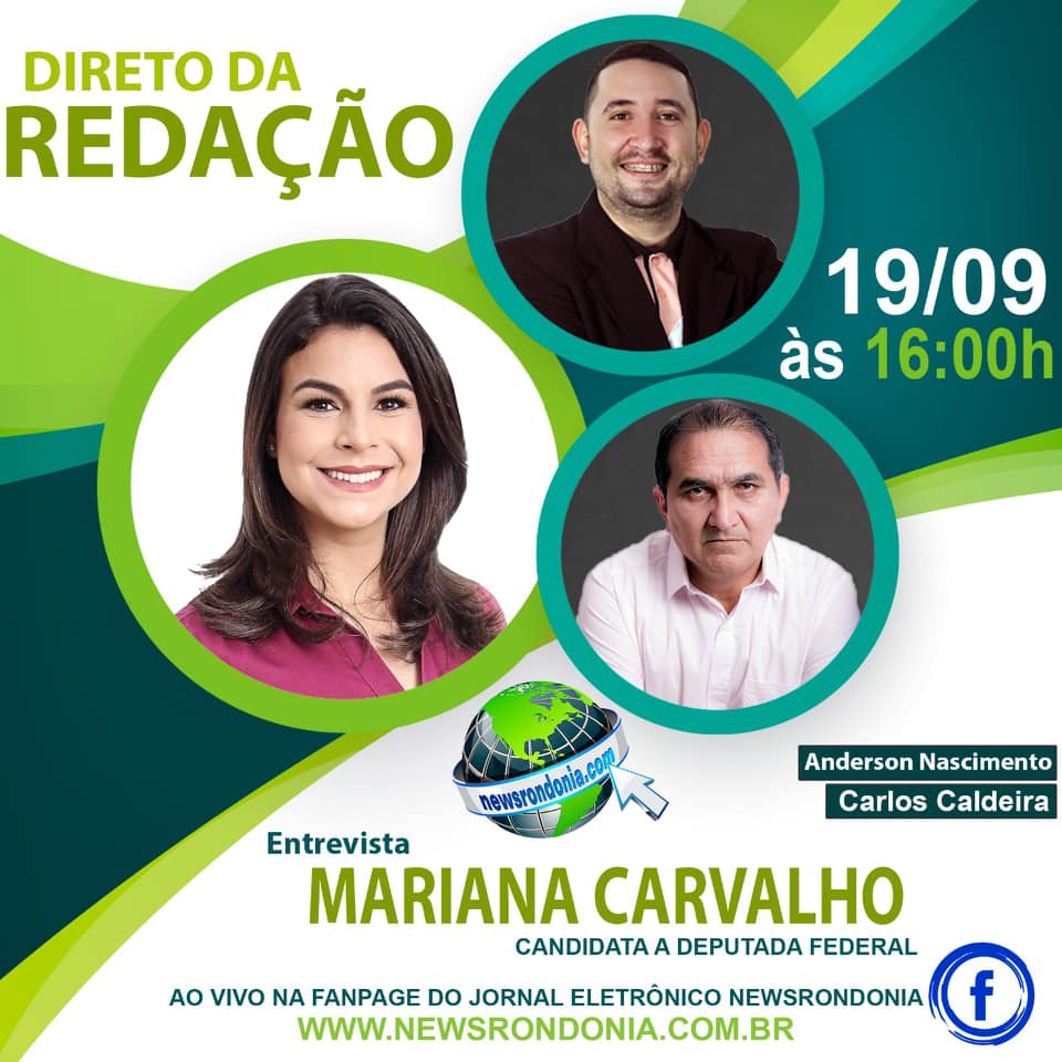 CONFIRA A ENTREVISTA DO DIRETO DA REDAÇÃO DE HOJE 19/09 - News Rondônia