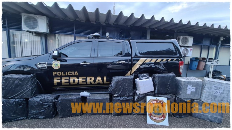 Polícia Federal e Força Aérea Brasileira interceptam aeronave carregada com 579 kg de cocaína em Rondônia - News Rondônia
