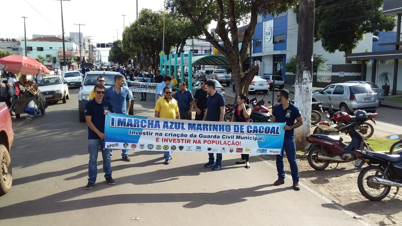 1ª MARCHA AZUL MARINHO DE CACOAL SUPERA EXPECTATIVAS EM PÚBLICO E ACEITAÇÃO POR AUTORIDADES - News Rondônia