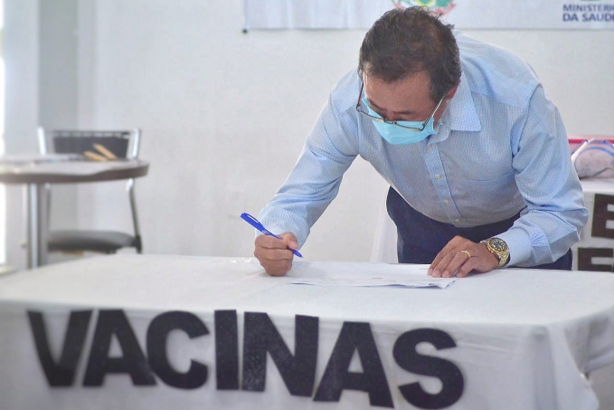 Prefeitura de Vilhena sanciona lei de Sargento Damassa, que prevê multa para quem fraudar vacinação contra covid-19 - News Rondônia
