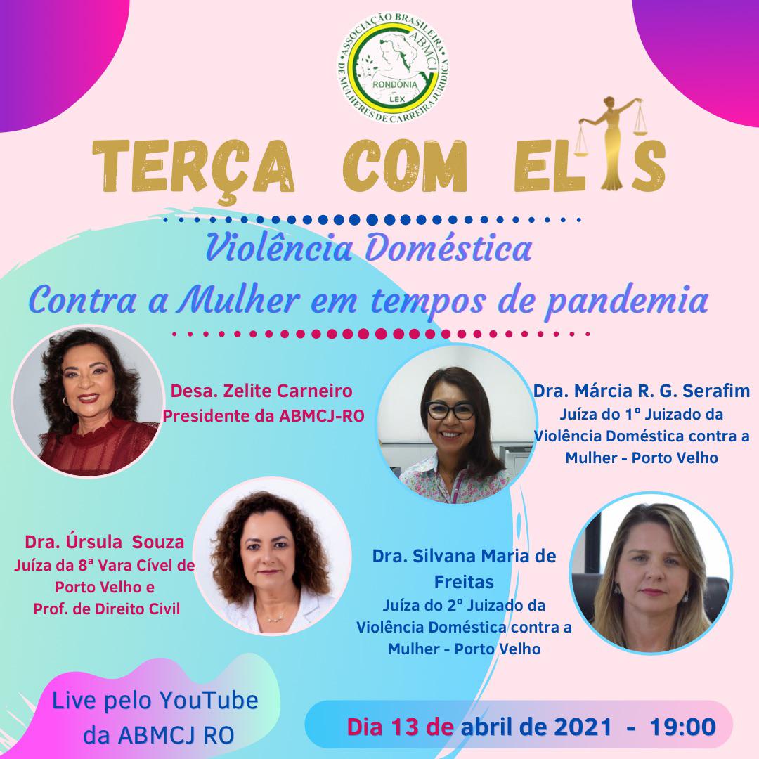 Live sobre violência contra a mulher na pandemia tem participação de magistradas rondonienses - News Rondônia