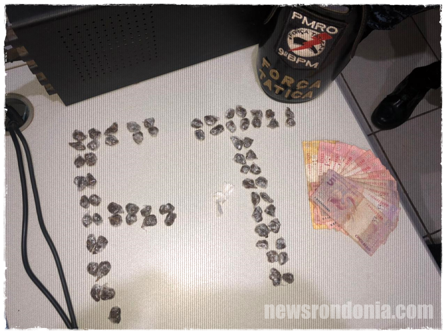Adolescente é detido com quase 80 poções de entorpecentes na zona sul - News Rondônia