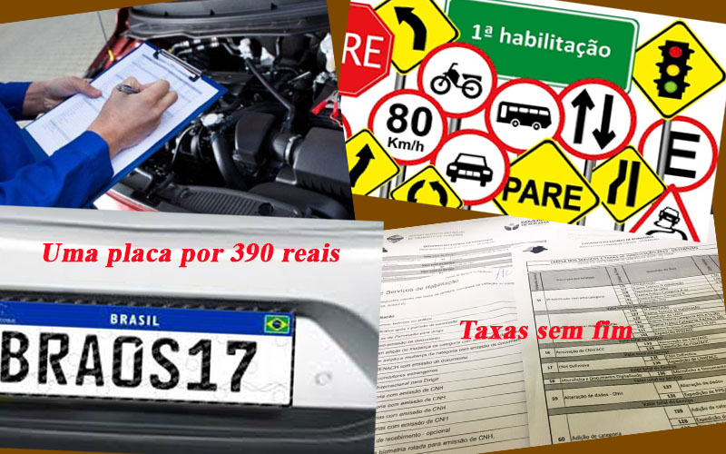 AS TAXAS DOS DETRANS DE RONDÔNIA E DE OUTROS ESTADOS TIRAM TUDO O QUE PODEM DO BOLSO DOS PROPRIETÁRIOS DE VEÍCULOS - News Rondônia