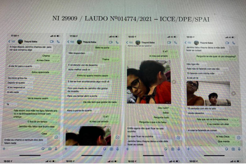 CASO HENRY - Vaza prints de conversa entre mãe de Henry e a babá - News Rondônia