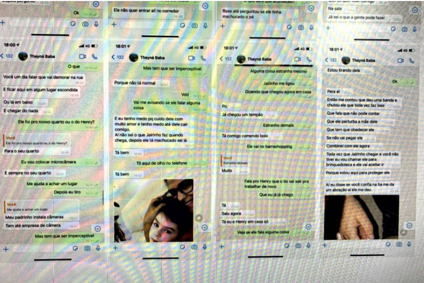 CASO HENRY - Vaza prints de conversa entre mãe de Henry e a babá - News Rondônia