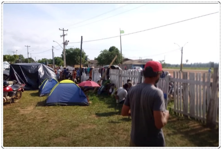 Escola em Nova Mutum Paraná vira abrigo para famílias retiradas de reintegração de posse barrada pelo STF - News Rondônia