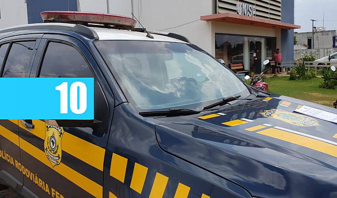 PRF cumpre mandado de prisão em Vilhena - News Rondônia