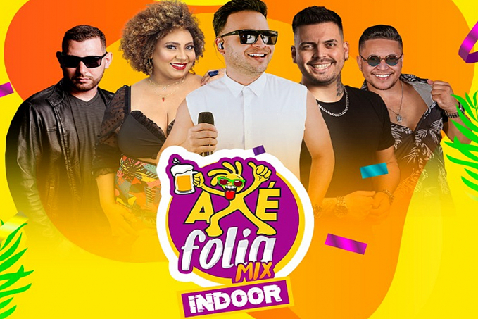 Cantor Gabriel Parada é atração principal do Axé Folia Mix Indoor no próximo sábado - News Rondônia