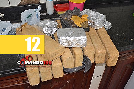 AÇÃO CONJUNTA ENTRE A PM E PC RESULTA NA APREENSÃO DE QUASE 16 QUILOS DE MACONHA - News Rondônia