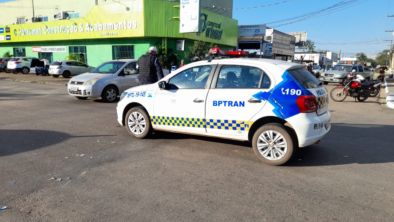 URGENTE: Idoso bêbado invade preferencial e causa acidente com mototáxi no centro de Porto Velho - News Rondônia