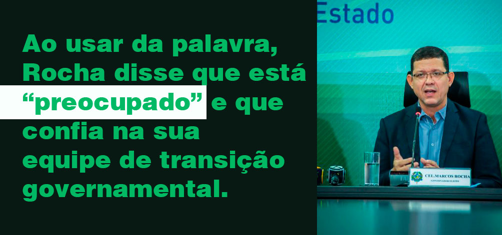 'VAI SER UMA MISSÃO COMPLEXA', DIZ ROCHA SOBRE O TAMANHO DO 'ABACAXI' QUE VAI DESCASCAR NO GOVERNO - News Rondônia