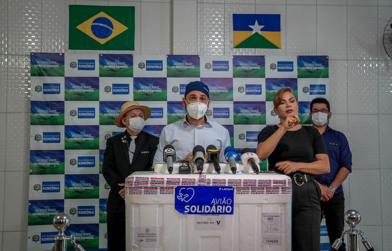 Rondônia recebe do Ministério da Saúde mais 27.500 doses de vacinas contra a covid-19 - News Rondônia