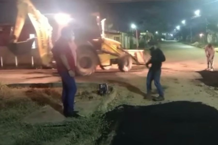 Tapa Buracos é realizado na zona sul a pedido do vereador Edimilson Dourado - News Rondônia