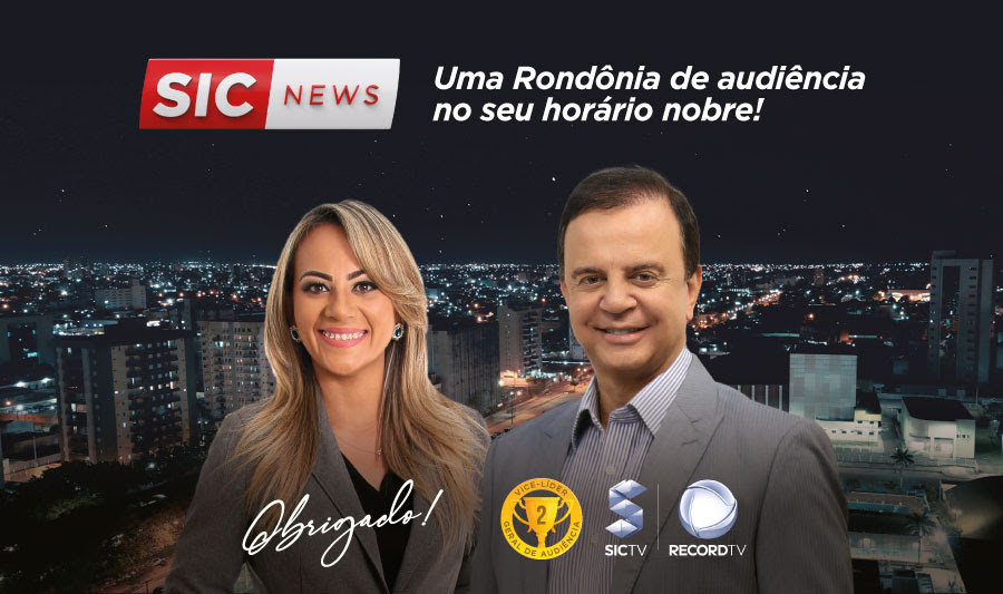 O SIC News é vice-líder de audiência em seu horário com o dobro de audiência da terceira colocada - News Rondônia