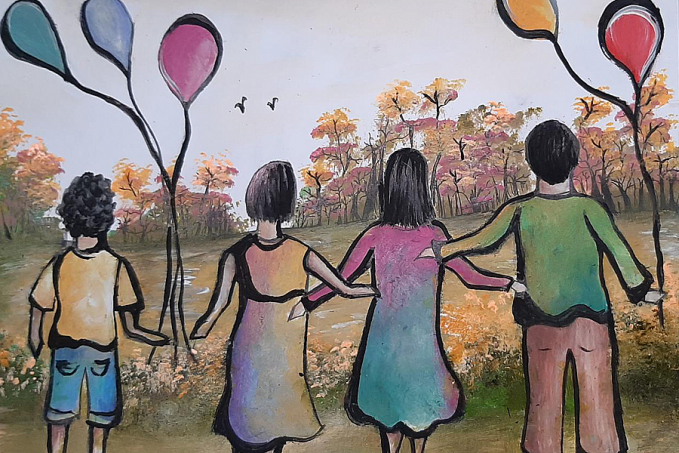 Exposição 'Laços Fraternos', da artista plástica, Gleiciane Prata chega ao fim na Ivan Marrocos - News Rondônia