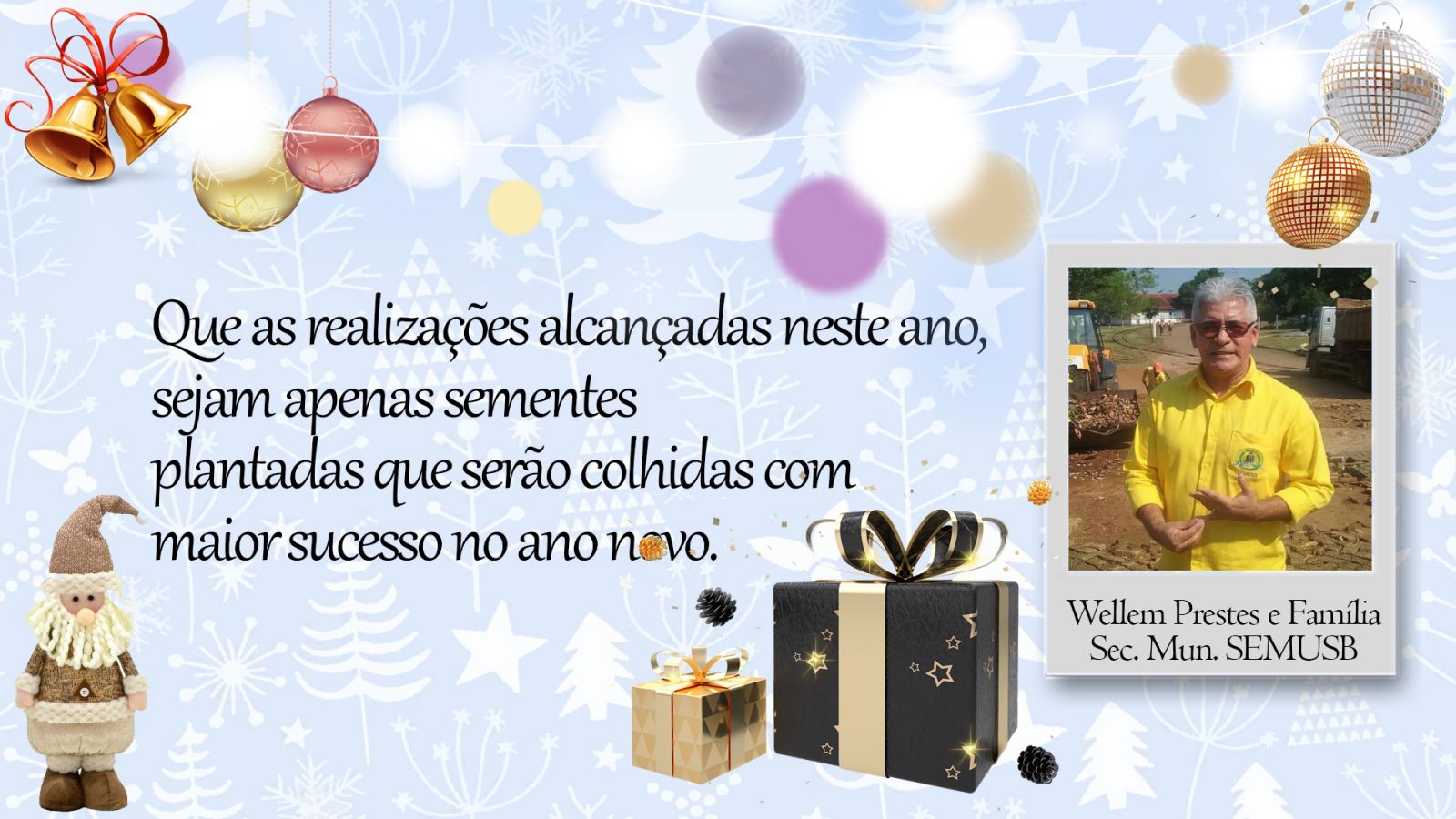 MENSAGEM DE NATAL: WELLEM PRESTES E FAMÍLIA - News Rondônia